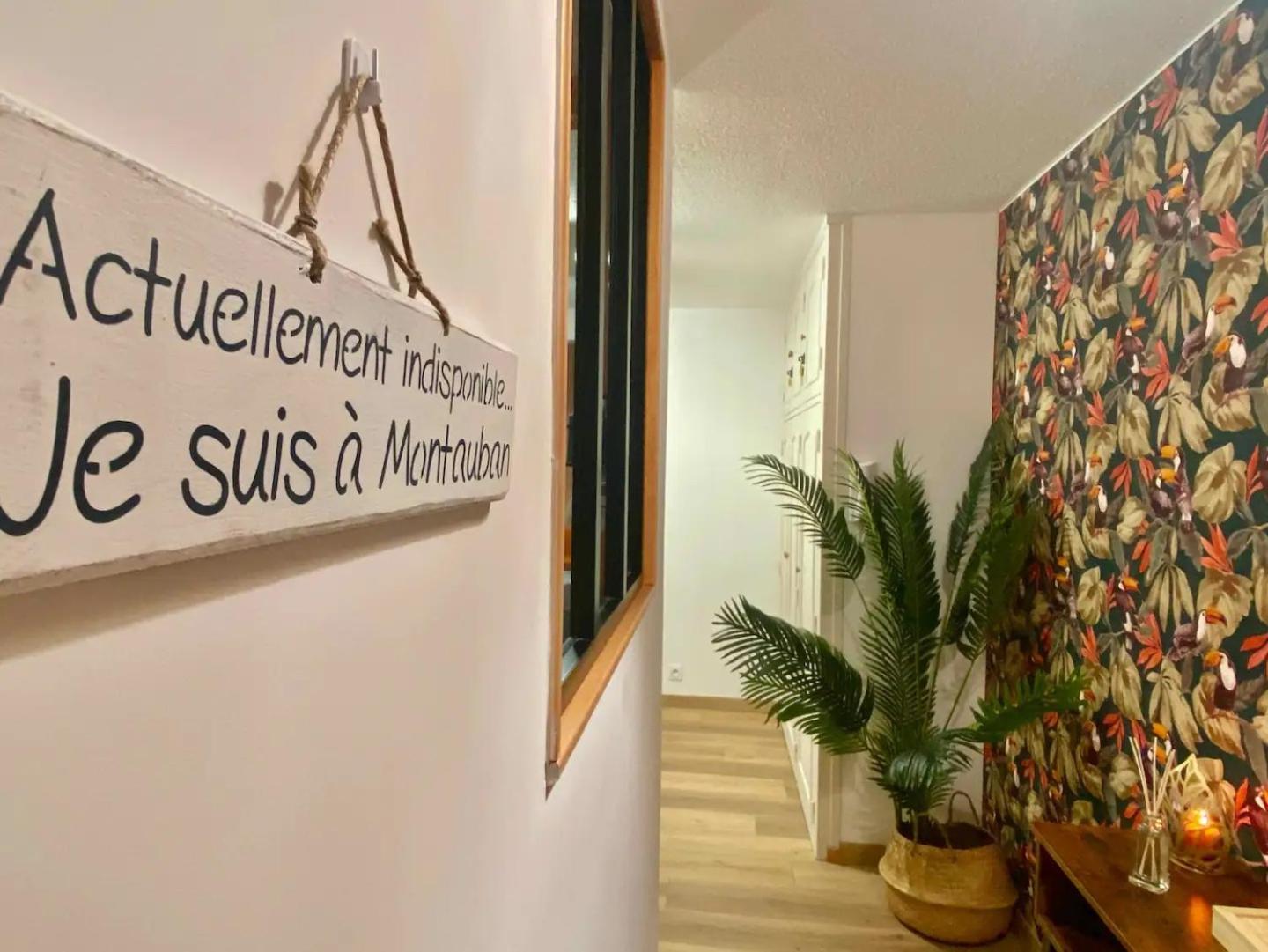 Le Point Virgule - Parking Prive - Climatisation Leilighet Montauban Eksteriør bilde